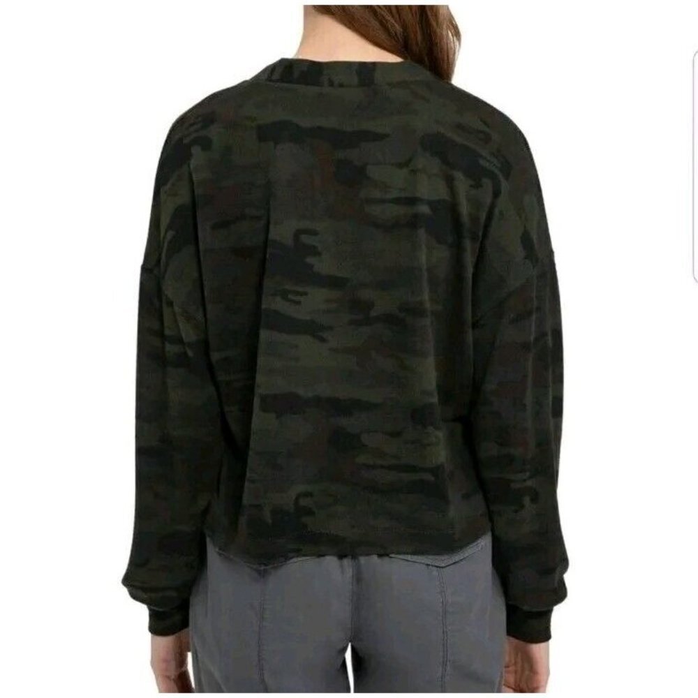 SOCIAL STANDARD by Sanctuary Ladies Daytripper Cardigan Camo XSmall - Picture 3 of 4